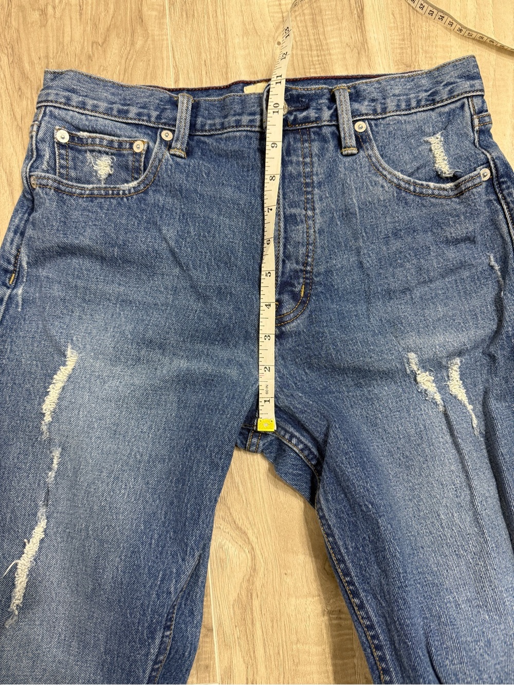 Gap Cone Denim high quality button fly jeans Straight 28 - Picture 8 of 9